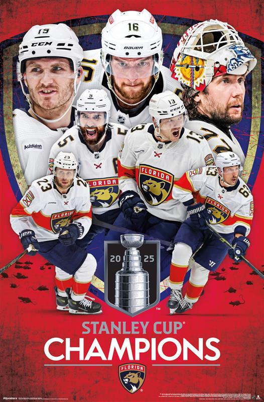 Trending - NHL Stanley Cup Finals - Florida Panthers Champions - Shop All NHL